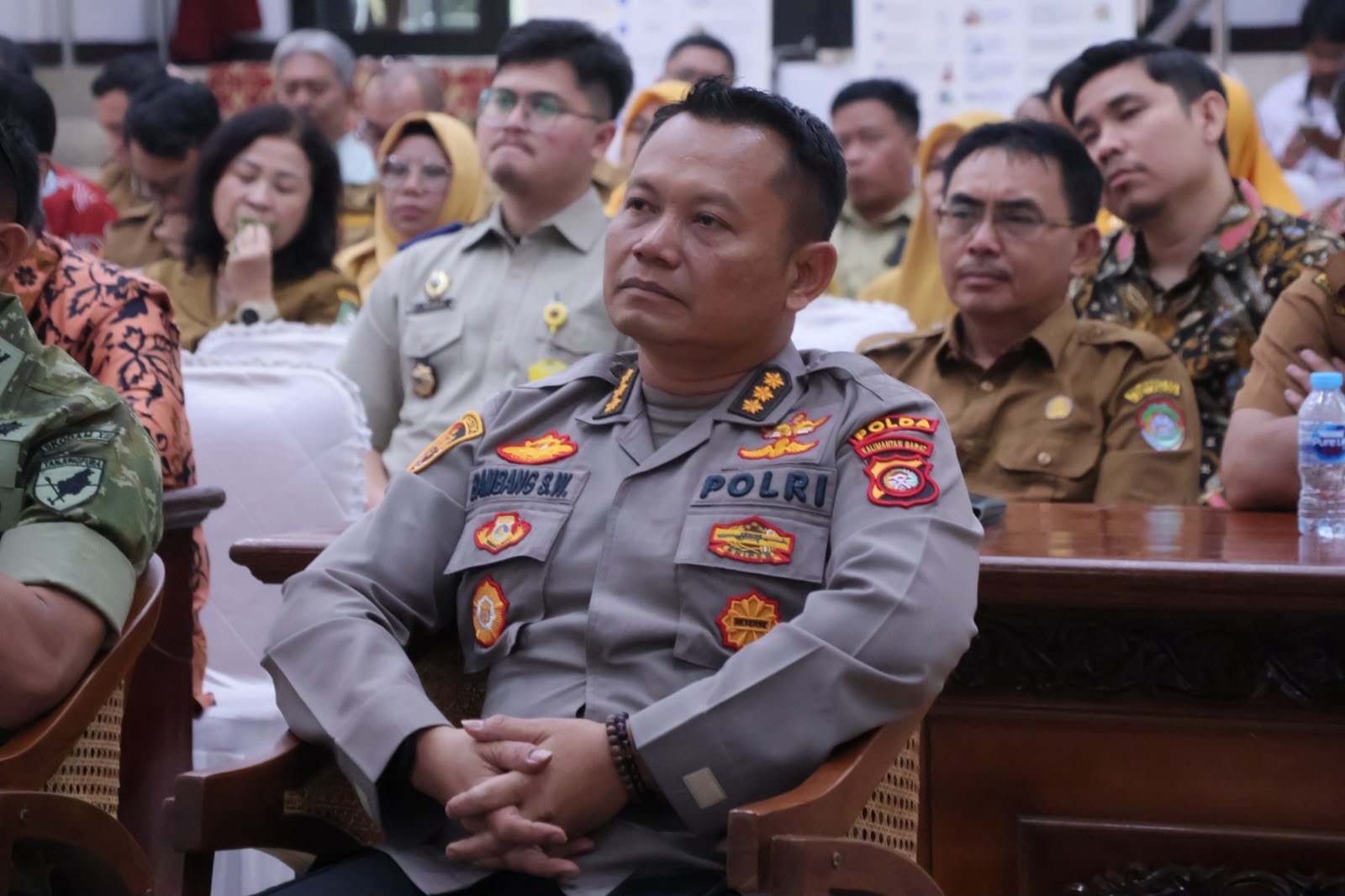 Polda Kalbar Dukung Program Bedah Rumah, Karolog Hadiri Sosialisasi Permen PKP