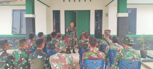 Perkuat Kesiapsiagaan, Tim Penyuluh Mabes TNI Bekali Prajurit Penanganan Karhutla di Toho
