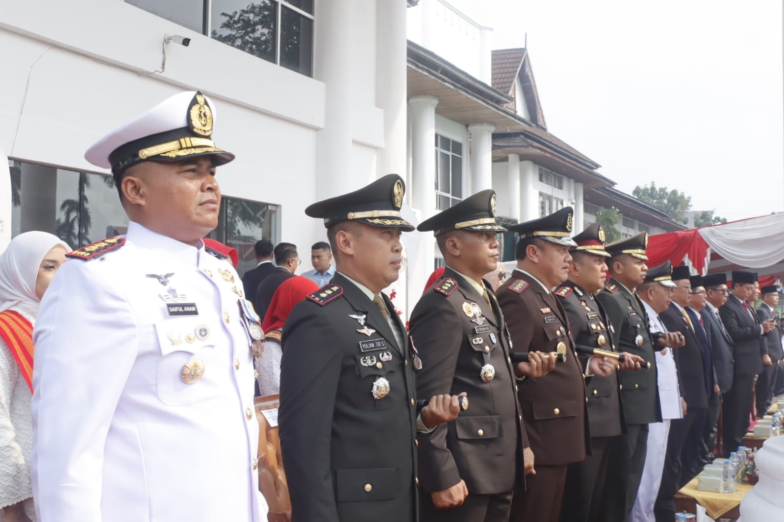 Semangat Kemerdekaan Menggema di Mempawah, Dandim Bersama Forkopimda Ikuti Rangkaian HUT ke-81 RI