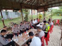 Coffee Morning dan Anev Mingguan, Kapolres Landak Tekankan Evaluasi Kinerja untuk Tingkatkan Pelayanan Masyarakat