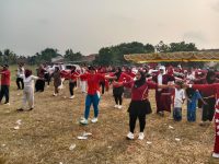 Sehat, Kompak dan Meriah! Babinsa Bersama Warga Sungai Purun Besar Rayakan HUT RI ke-81