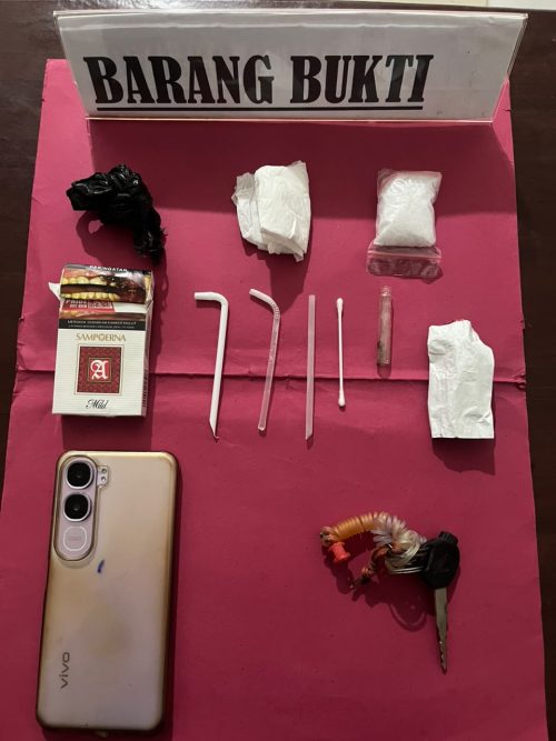Bravo Polres Landak! Lagi-lagi Ungkap Penyalahgunaan Narkotika, 2 Orang Diamankan dengan BB Diduga Sabu 20,52 Gram