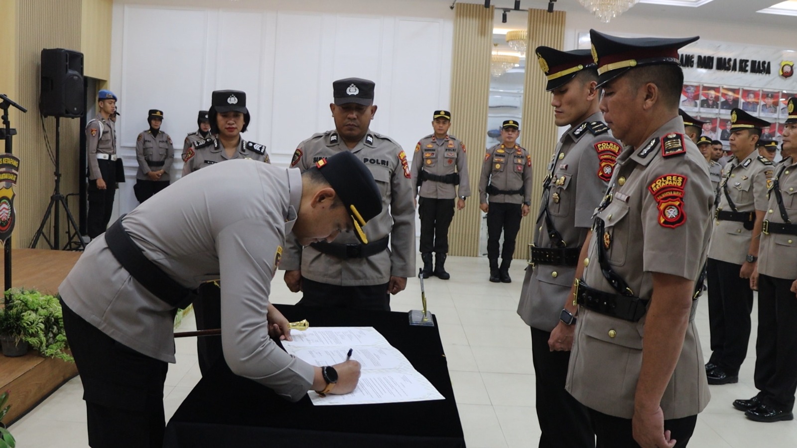 Personel BKO Brimob Polri Tiba Di Polres Ketapang, Perkuat Penanggulangan Karhutla