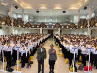 Polda Kalbar Berikan Wawasan Kebangsaan kepada Mahasiswa Baru Universitas Panca Bhakti Pontianak