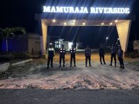 Patroli Skala Besar Polres Landak Sisir Kota Ngabang, Antisipasi Curat, Curas dan Kriminalitas