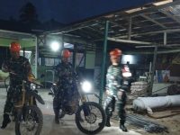 Koramil Sungai Kunyit Tindaklanjuti Hotspot di Desa Bukit Batu