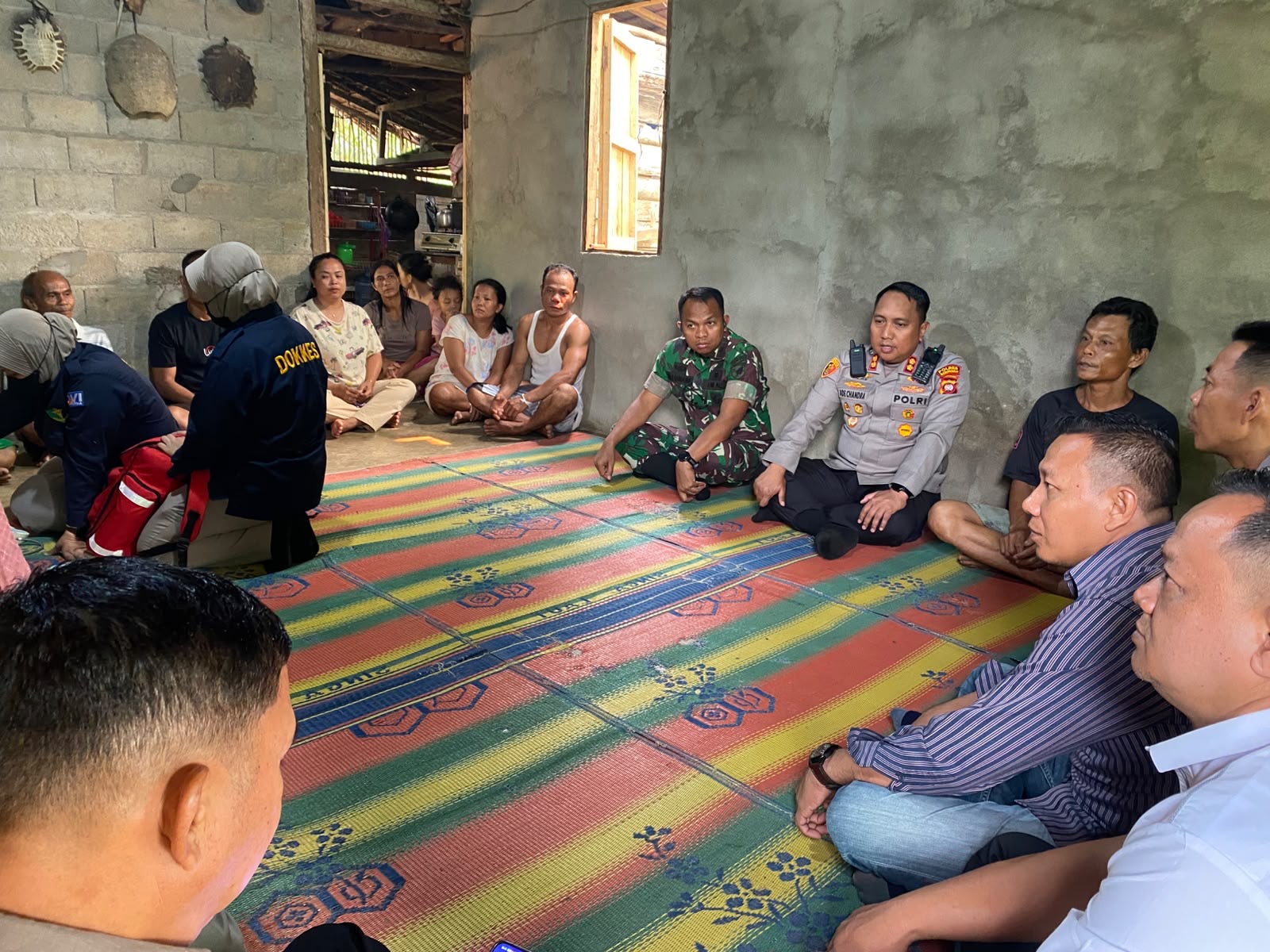 Gugur Saat Semarakkan Kemerdekaan, Dandim dan Kapolres Sampaikan Belasungkawa kepada Keluarga Peri Yanto