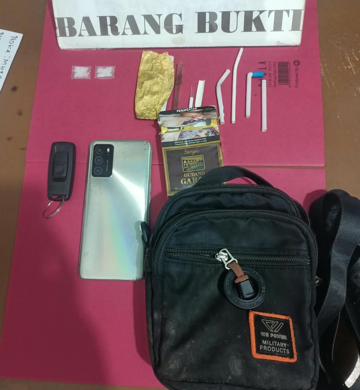 Polres Landak Amankan Pria Bawa 0,8 Gram Diduga Narkoba Jenis Sabu di Jelimpo