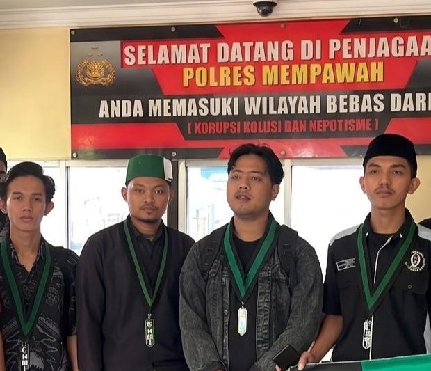 HMI Cabang Mempawah Resmi Laporkan Oknum Anggota DPRD dan Aksi Teror ke Polres Mempawah
