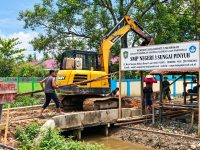 Jembatan Merah Putih ke-6 Mulai Dikerjakan, Perkuat Akses Warga Sungai Bakau Besar Laut