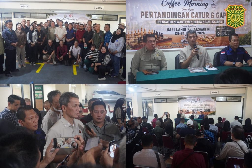 <h4><a href='https://postkotapontianak.com/coffee-morning-kajati-kalbar-bersama-wartawan-mitra-kejati-perkuat-sinergi-dan-kepercayaan-publik/' title='Coffee Morning Kajati Kalbar Bersama Wartawan Mitra Kejati, Perkuat Sinergi dan Kepercayaan Publik'>Coffee Morning Kajati Kalbar Bersama Wartawan Mitra Kejati, Perkuat Sinergi dan Kepercayaan Publik</a></h4>