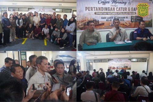 Coffee Morning Kajati Kalbar Bersama Wartawan Mitra Kejati, Perkuat Sinergi dan Kepercayaan Publik