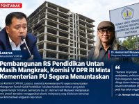 Hampir 10 Tahun Belum Rampung, Pembangunan RS Pendidikan Untan Kembali Disorot