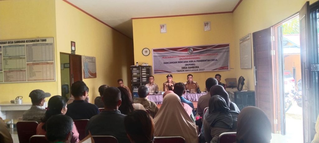 <h4><a href='https://postkotapontianak.com/desa-sambora-susun-arah-pembangunan-2027-babinsa-dorong-program-tepat-sasaran/' title='Desa Sambora Susun Arah Pembangunan 2027, Babinsa Dorong Program Tepat Sasaran'>Desa Sambora Susun Arah Pembangunan 2027, Babinsa Dorong Program Tepat Sasaran</a></h4>