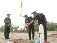 Bunga Ditabur, Jiwa Patriotisme Berkobar! Dandim 1201/Mempawah Pimpin Ziarah HUT ke-81 TNI