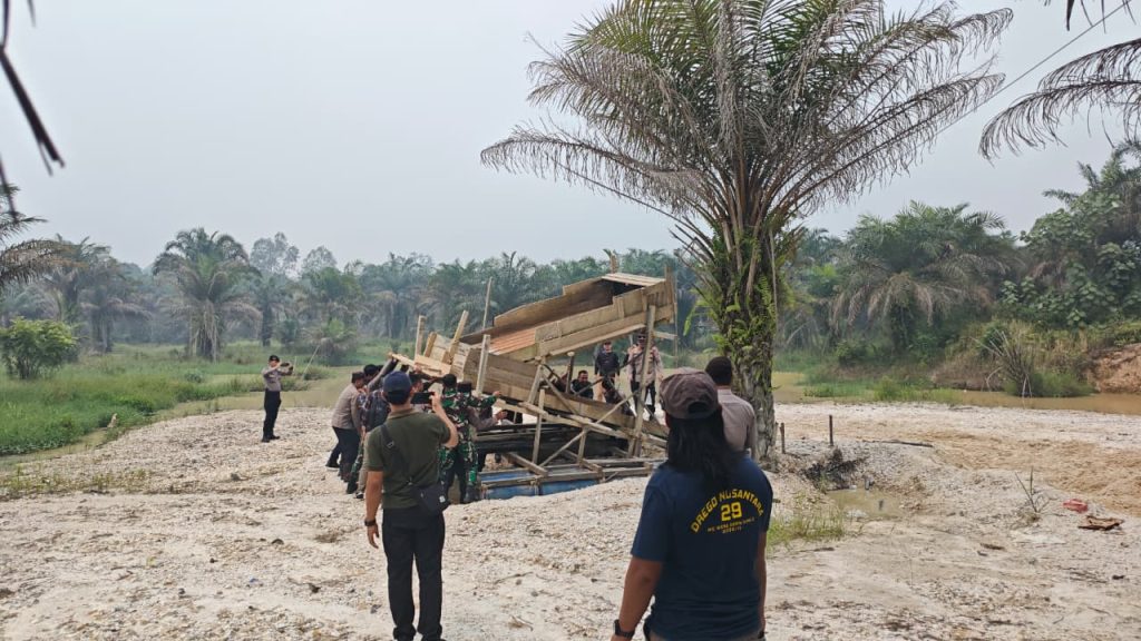 Polisi Tindak PETI di Desa Tebedak, Aktivitas Sudah Berhenti
