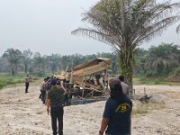 Polisi Tindak PETI di Desa Tebedak, Aktivitas Sudah Berhenti