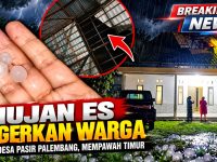 Hujan Es dan Puting Beliung Terjang Pasir Palembang Mempawah Timur, Atap Rumah Warga Berterbangan