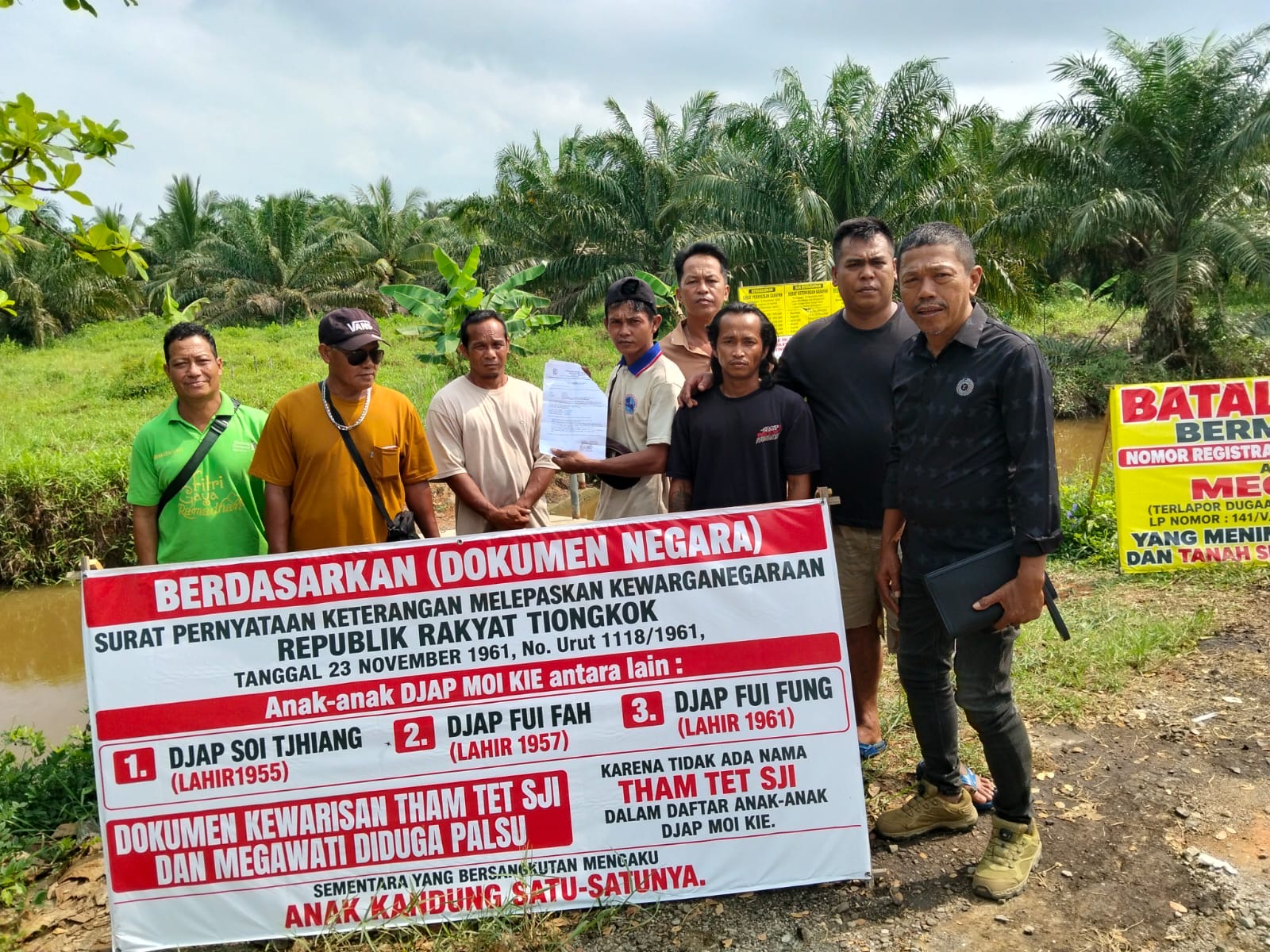 Sengketa Lahan 3,99 Hektare di Bengkayang Memanas Tarik-Ulur Hak Garap dan Keabsahan Waris di Meja Hijau